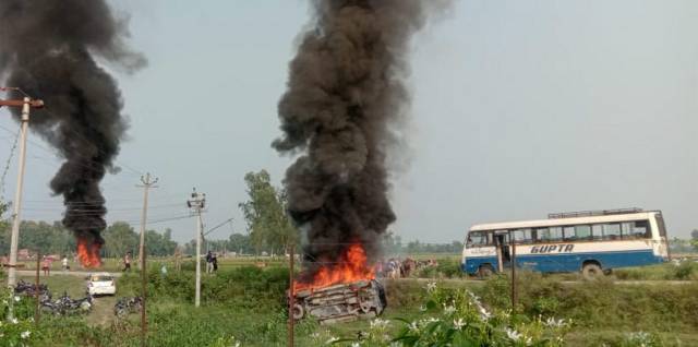 lakhimpur kheri violence murder charge against 4 farmer